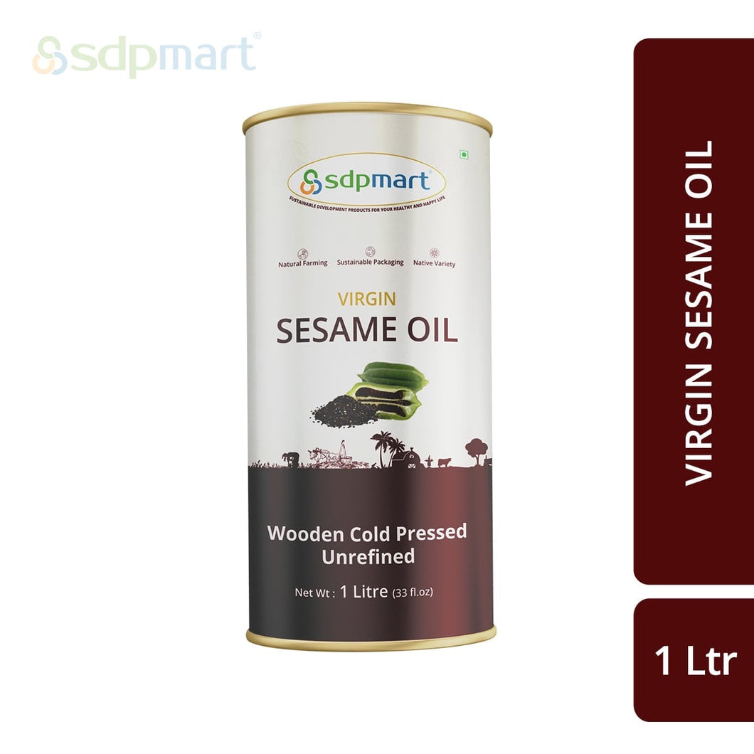 SDPMart Premium Virgin Sesame Oil - 1 Litre