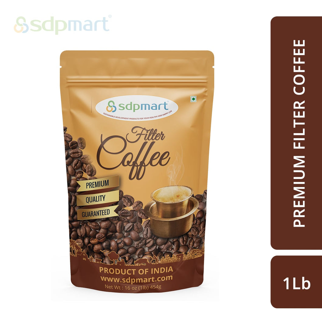 SDPMart Premium Natural Filter Coffee Powder - 1 Lb