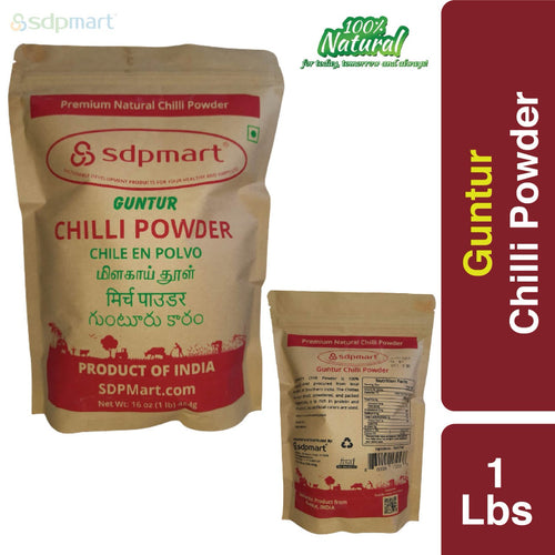 SDPMart Premium Guntur Chilli Powder - SDPMart