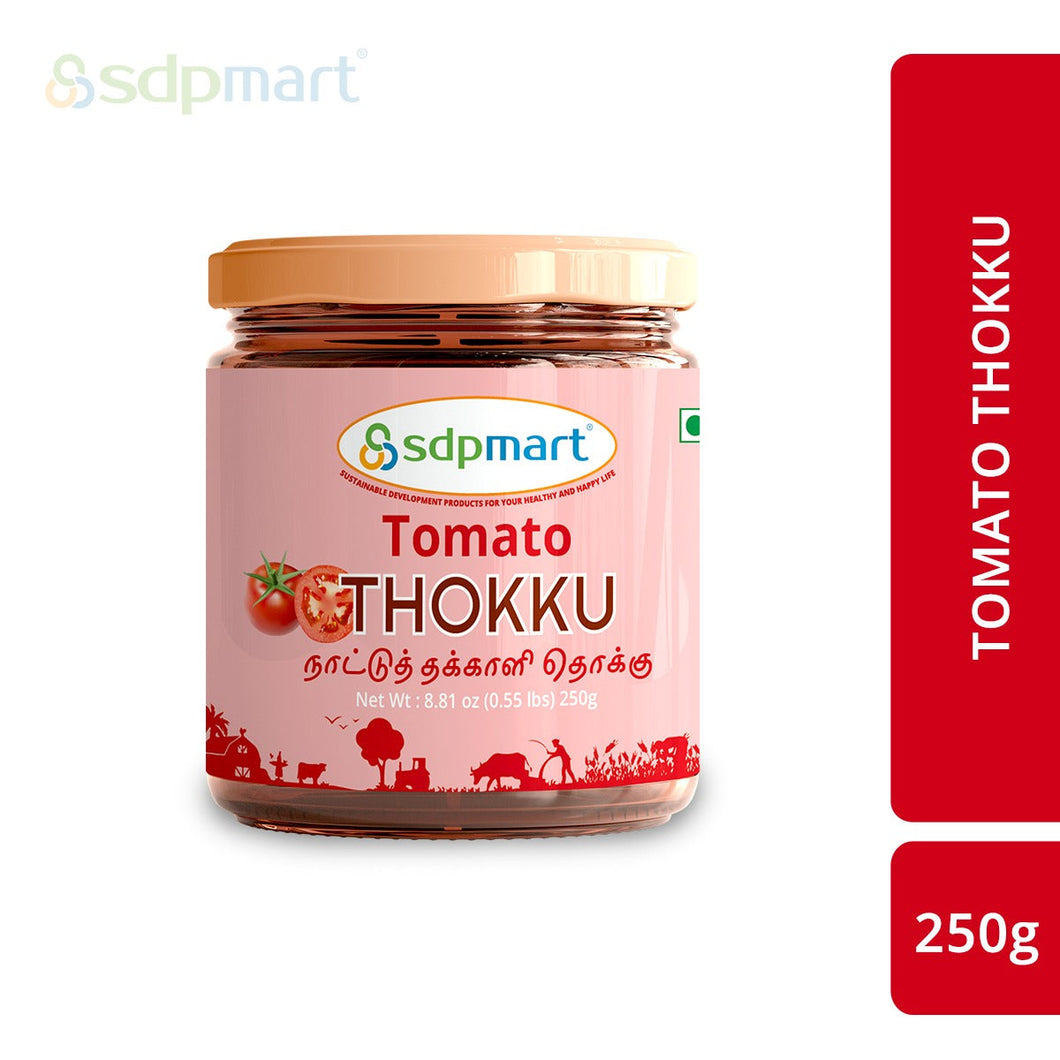 SDPMart Tomato Thokku (Chutney) - 250gms