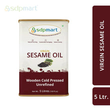 Load image into Gallery viewer, SDPMart Virgin Sesame Oil - 5 Litre
