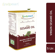Load image into Gallery viewer, SDPMart Virgin Sesame Oil - 5 Litre
